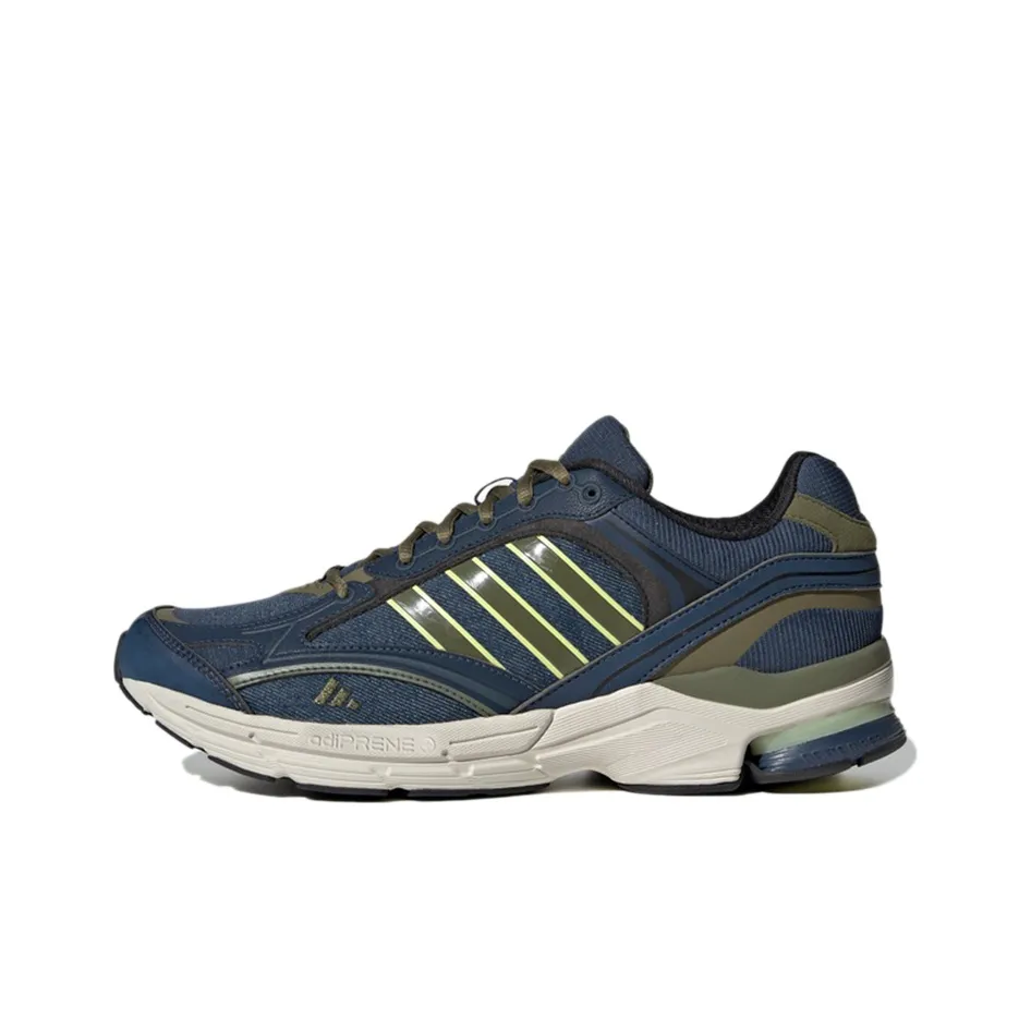Adidas Spiritain 2000 Slip-resistant Abrasion-resistant Breathable Low-Top Casual Running Shoes Unisex Dark Blue Adidas Spiritain 2000 Противоскользящий Устойчивый к истиранию Дышащий Низкий Топ Повседневные Беговые Кроссовки Унисекс Темно-Синий