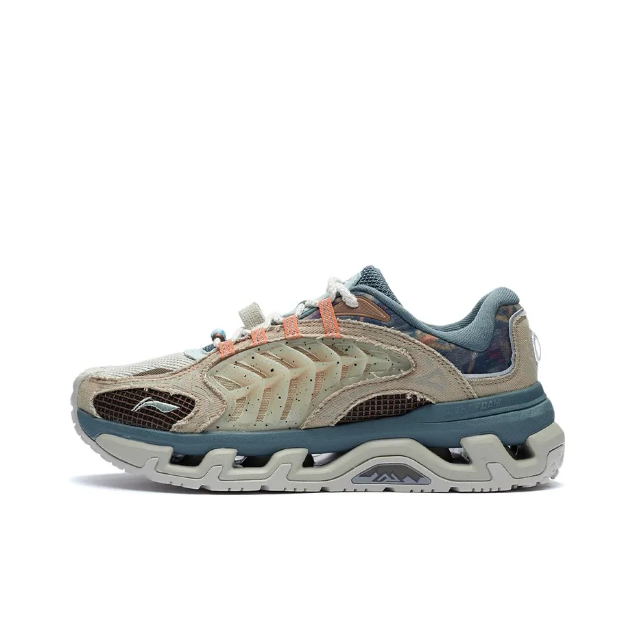 LiNing Canglan Low Top Running Shoes Men's Incense Apricot