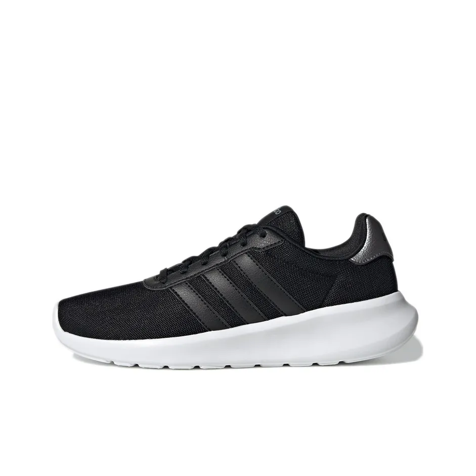 Adidas Lite Racer 3.0 'Black Iron Metallic' Women's