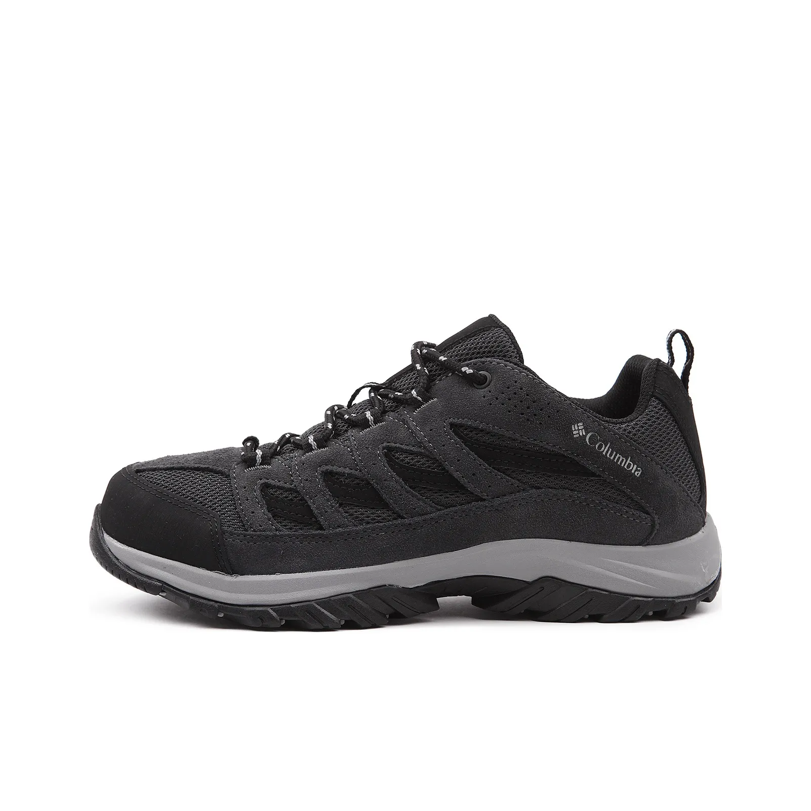 Columbia Crestwood Abrasion Resistant Low Top Mountaineering & Hiking Shoes Men's Dark Gray