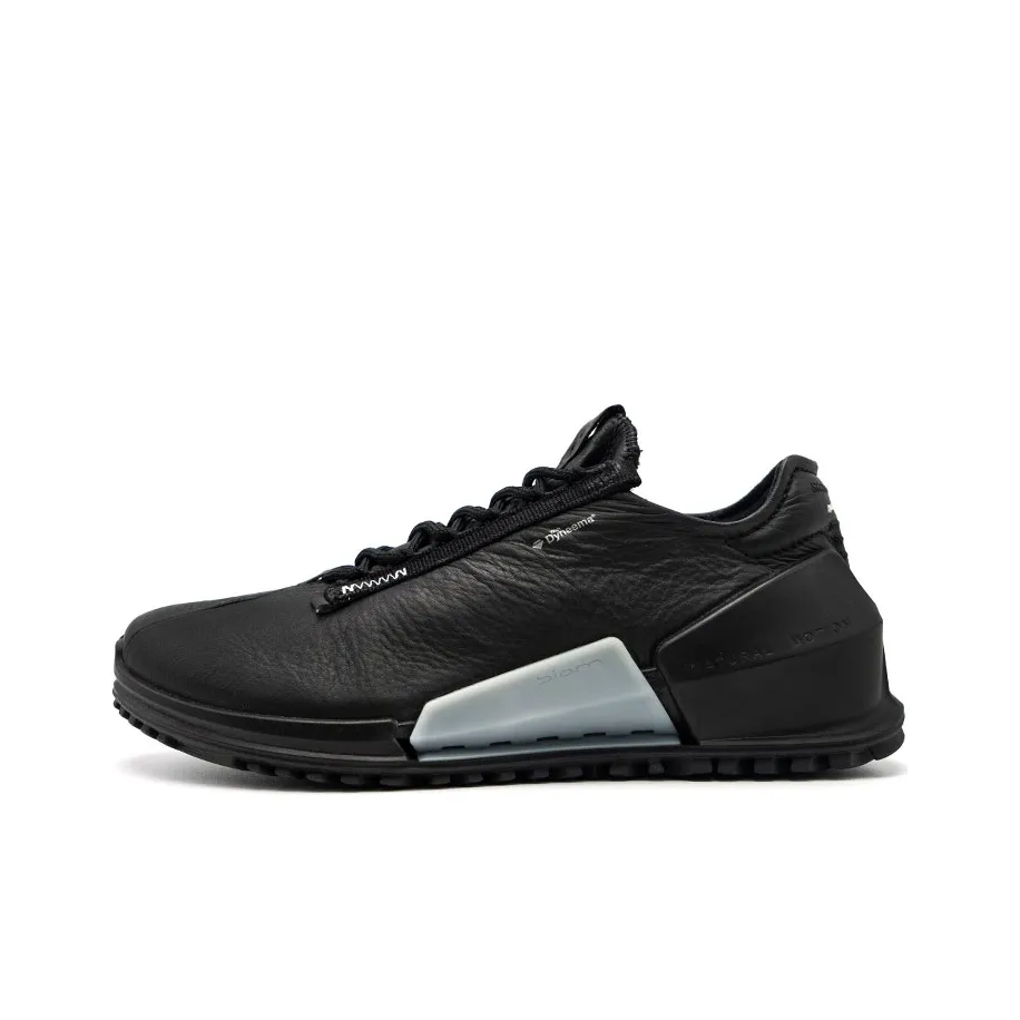 Ecco Cushioned Wear-Resistant Water-Resistant Low-Top Running Shoes Women's Black