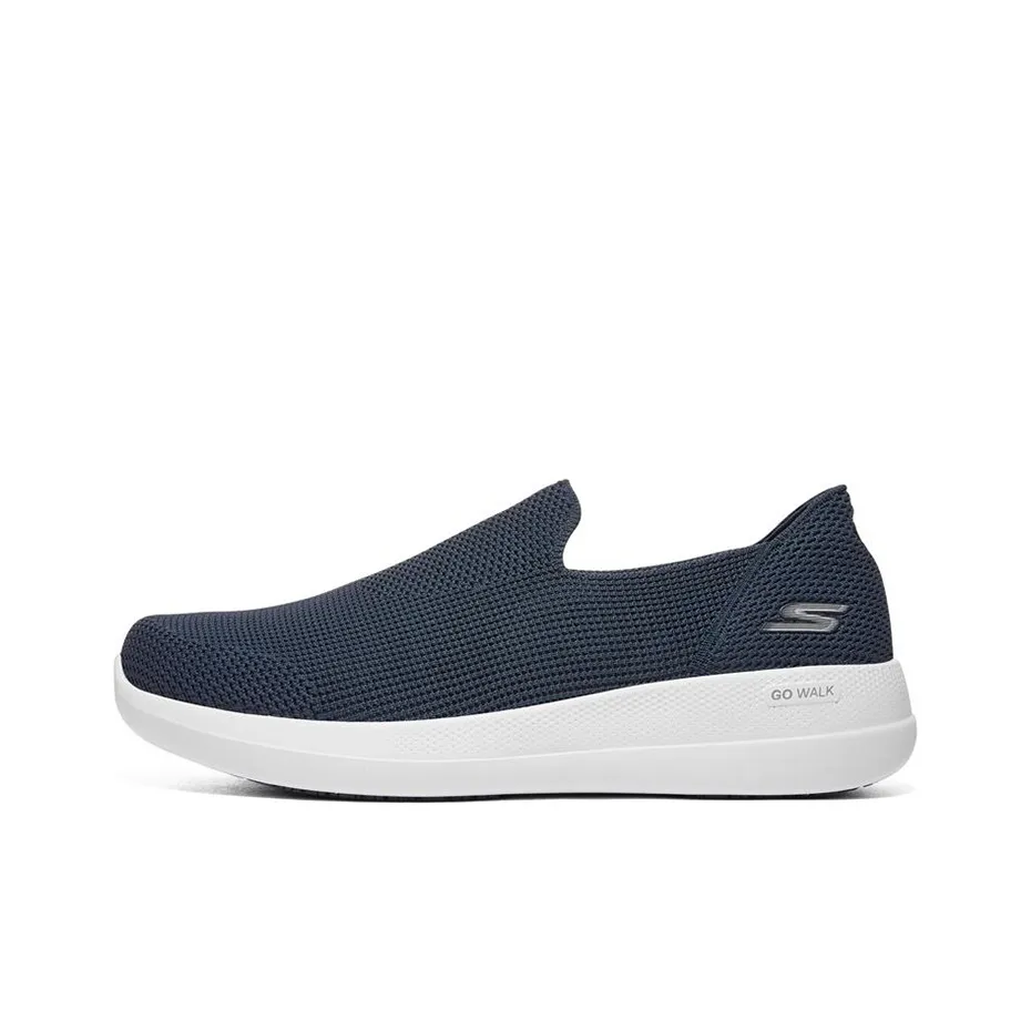 Skechers GO WALK Stability Cushioned Wear Resistant Breathable Rebound Low Top Casual Shoes Men
s Marine Blue