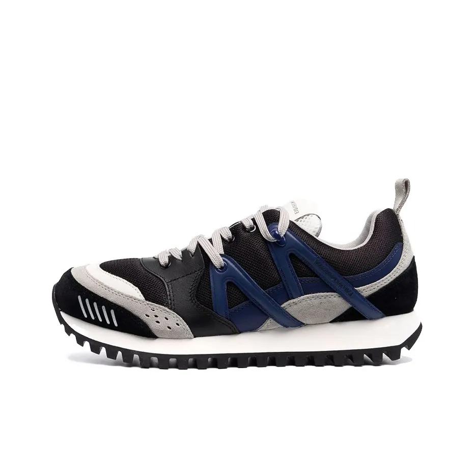 EMPORIO ARMANI Panelled Low-top Sneakers