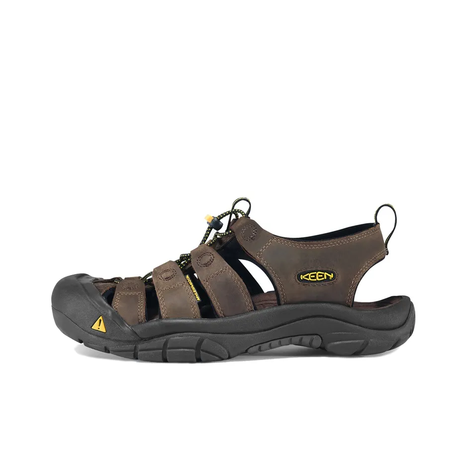 KEEN Newport Breathable And Wear resistant River Trekking Shoes Men's Bison Brown