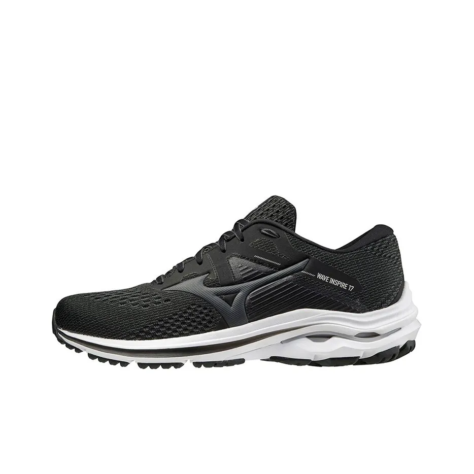 Mizuno Wave Inspire 17 Cushioning Anti Slip Wear Resistant Breathability Low Top Running Shoes Men's