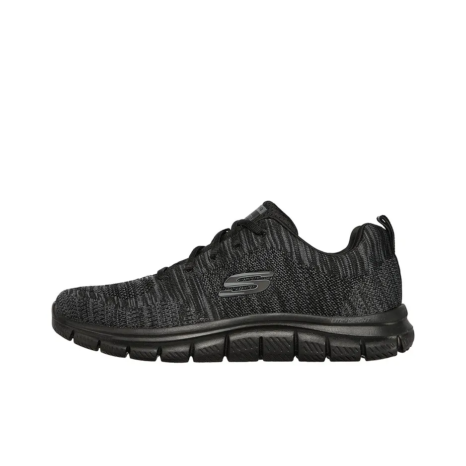 Skechers Low Top Casual Running Shoes Men's Black