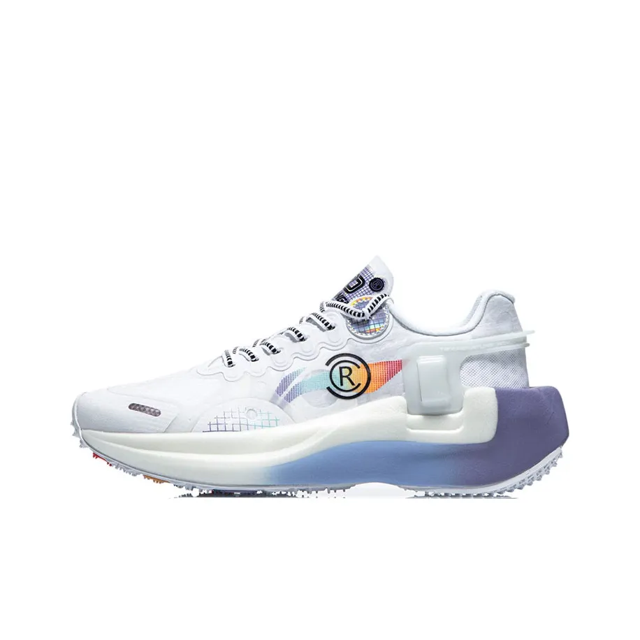 LiNing Ranger Essential Slip-Resistant Abrasion-Resistant Low Top Беговые кроссовки Женские Светло-фиолетовый