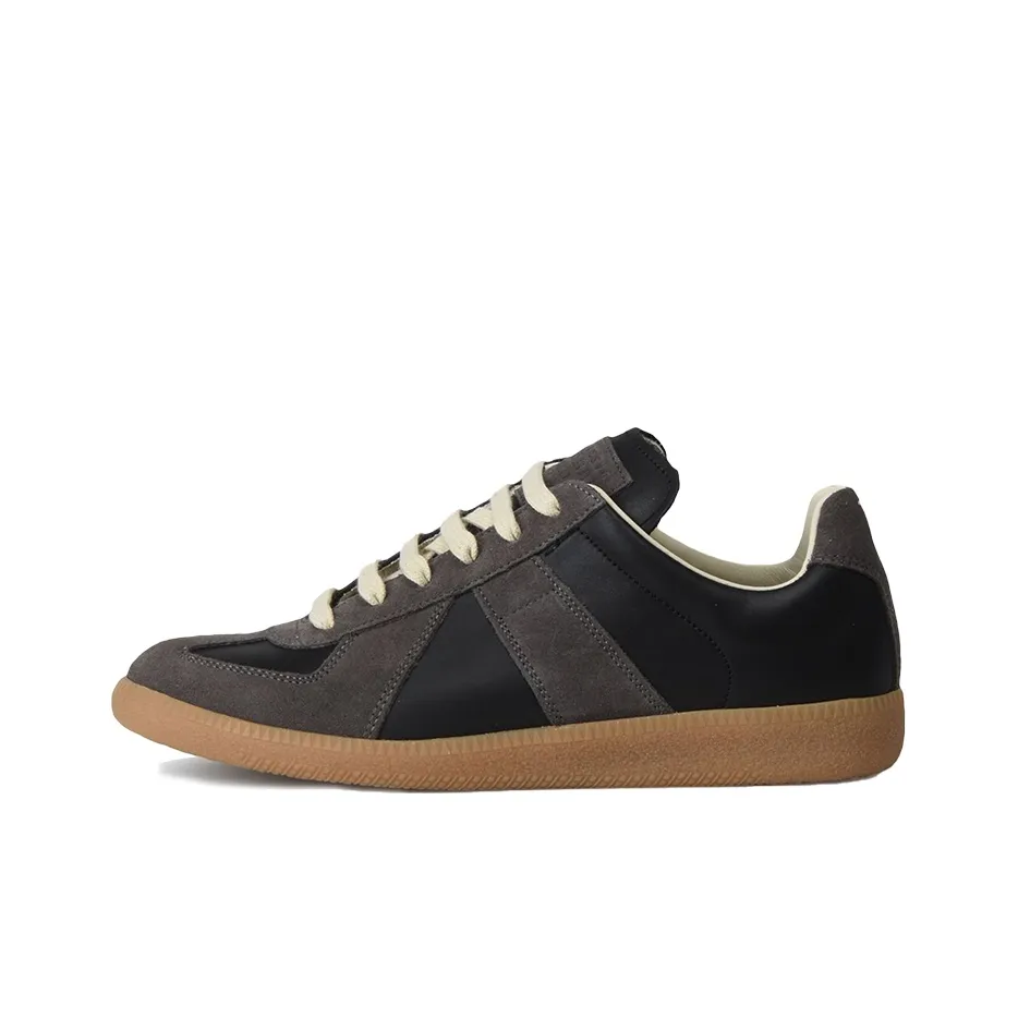 Maison Margiela Replica Low Top Stylish Skateboarding Shoes Women's Black