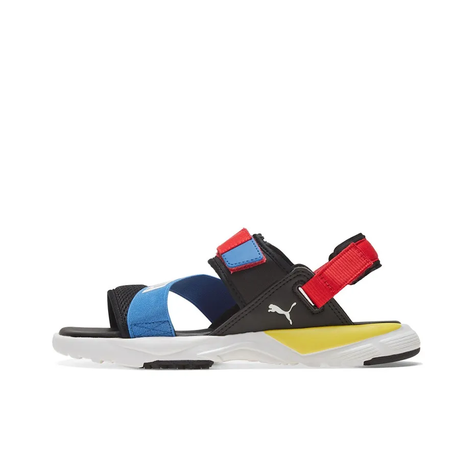PUMA Js Trail Sandal 'Black Blue White'