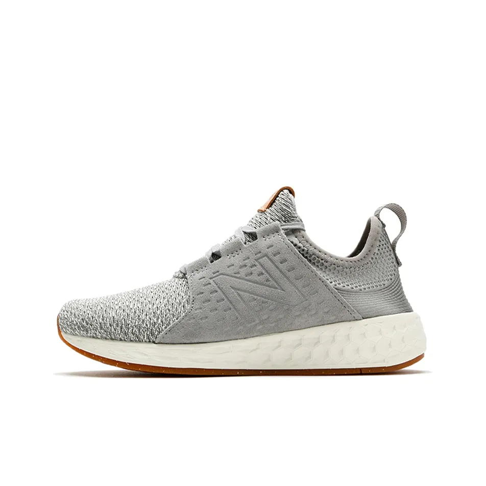 New Balance Fresh Foam Cruz 'Gray White Brown' Women's