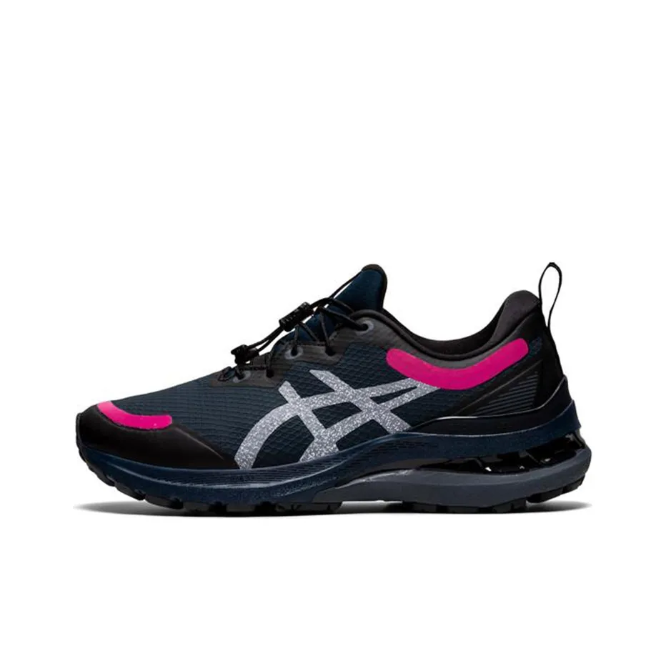 Asics Gel Kayano 28 Low Топ Беговые кроссовки Женские Черный Темно-синий