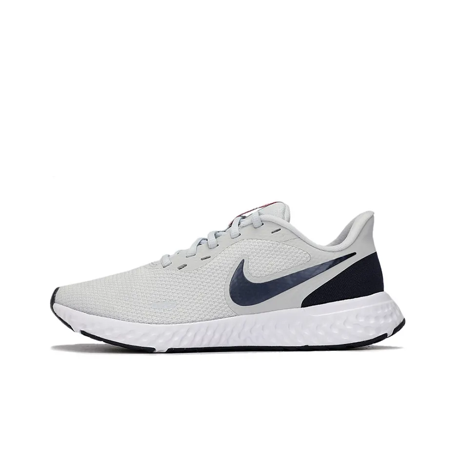 Nike Revolution 5 Premium Pure Platinum Thunder Blue