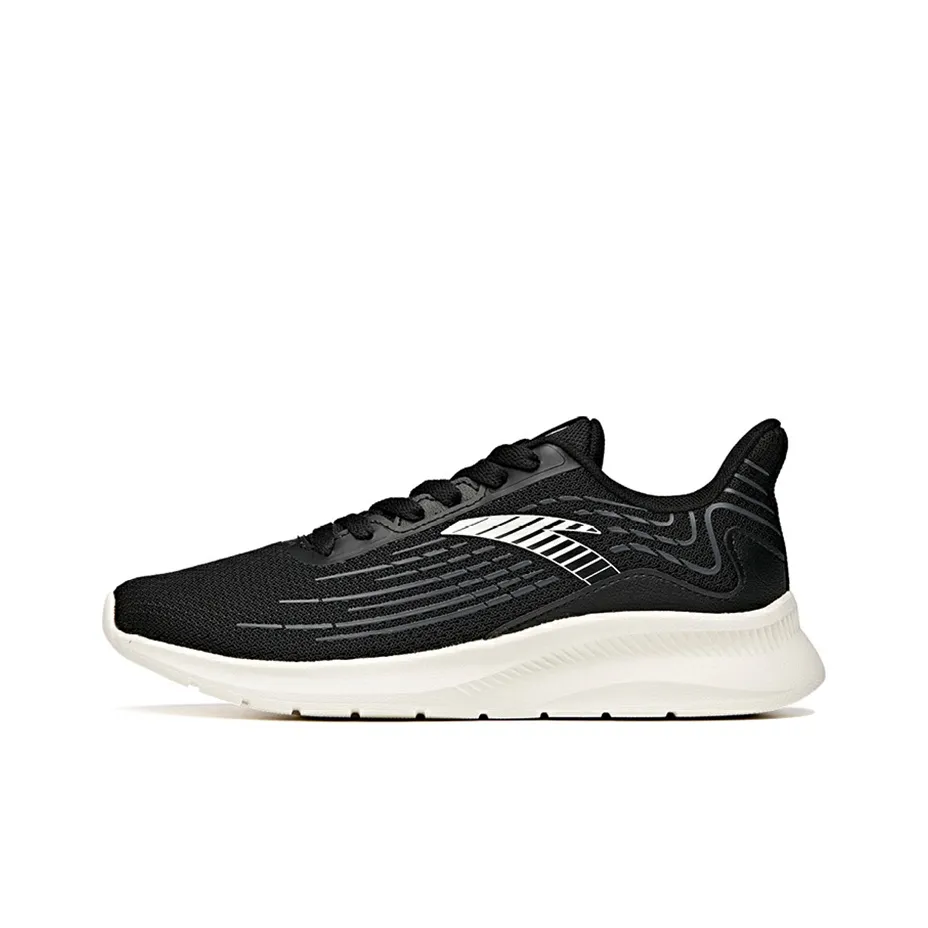 Anta Running Collection Low Top Running Shoes Women's Black Gray White