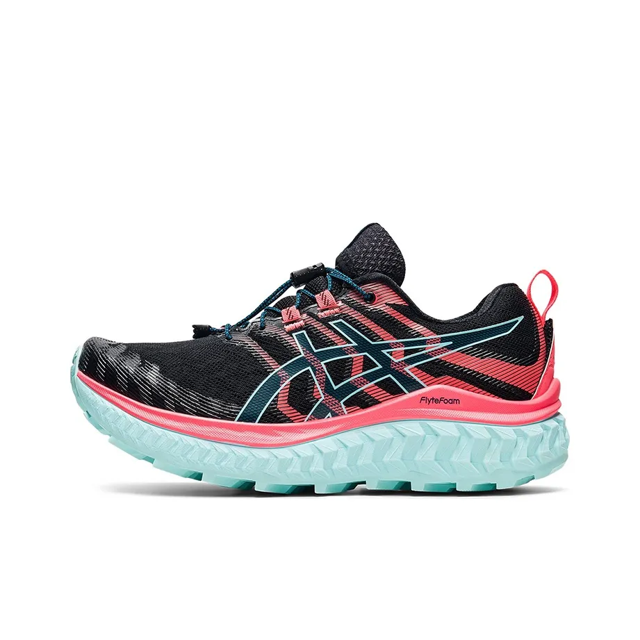 Asics Trabuco Max Black Blazing Coral Women's