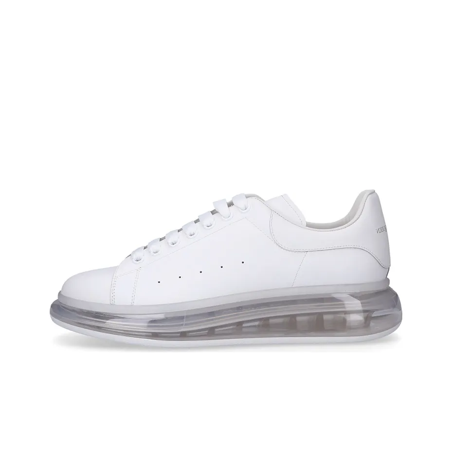 Alexander McQueen Oversized White Clear Sole