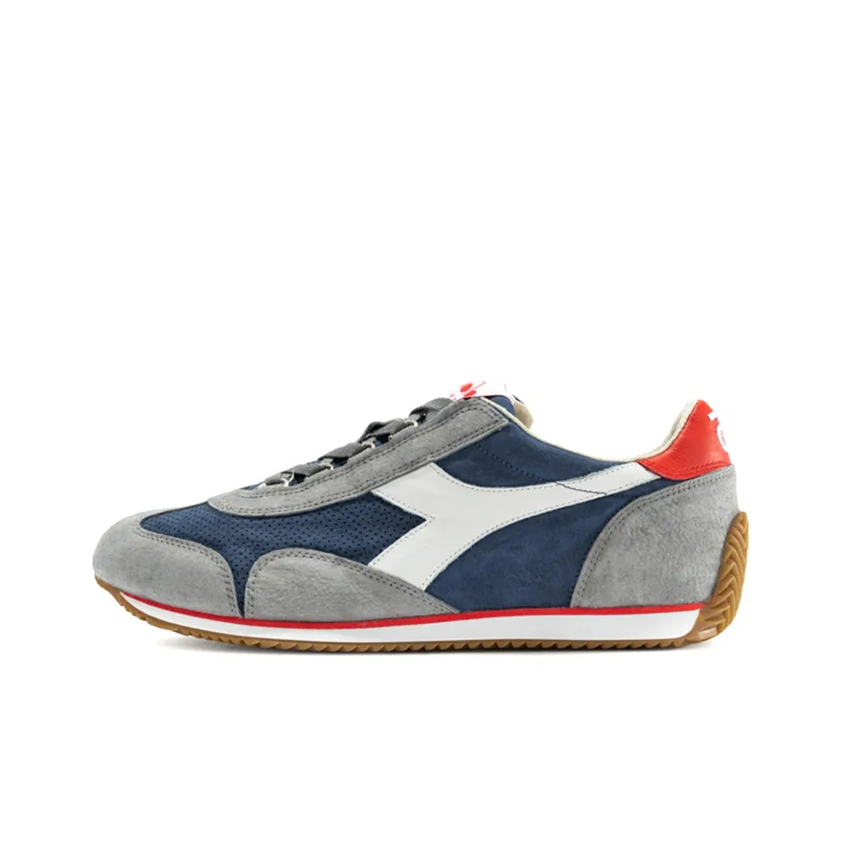Diadora Slip-resistant Abrasion-resistant Breathable Low-Top Casual Unisex Marine Blue Diadora Противоскользящий Устойчивый к истиранию Дышащий Низкий Топ Повседневный Унисекс Морской Синий