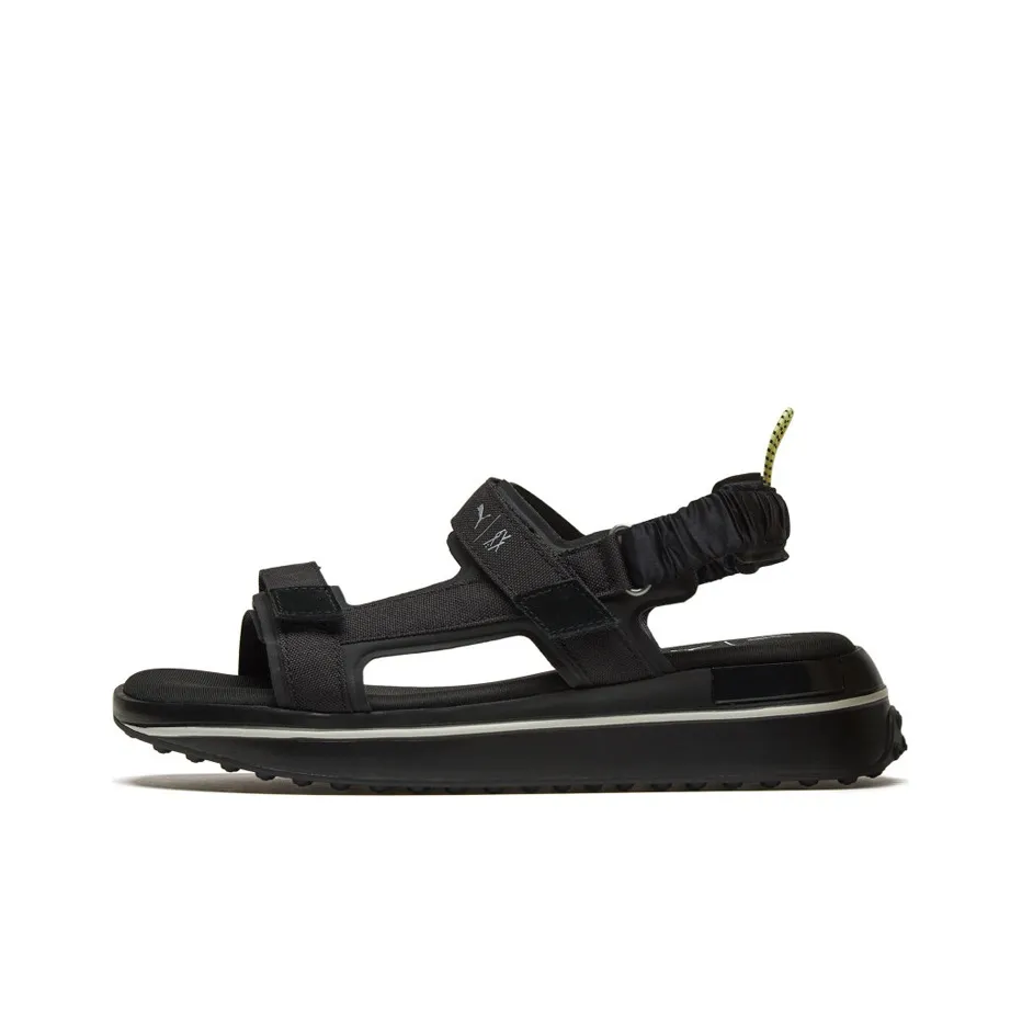 Liu WEN X PUMA Future Rider Сандалии Пляжные сандалии Женские Черный