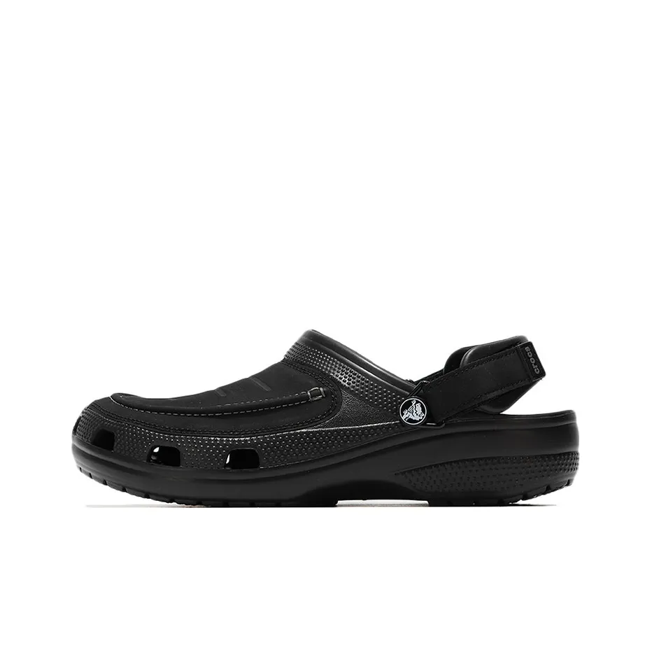 Crocs Classic Clog Cozy Breathable Beach Sandals Black