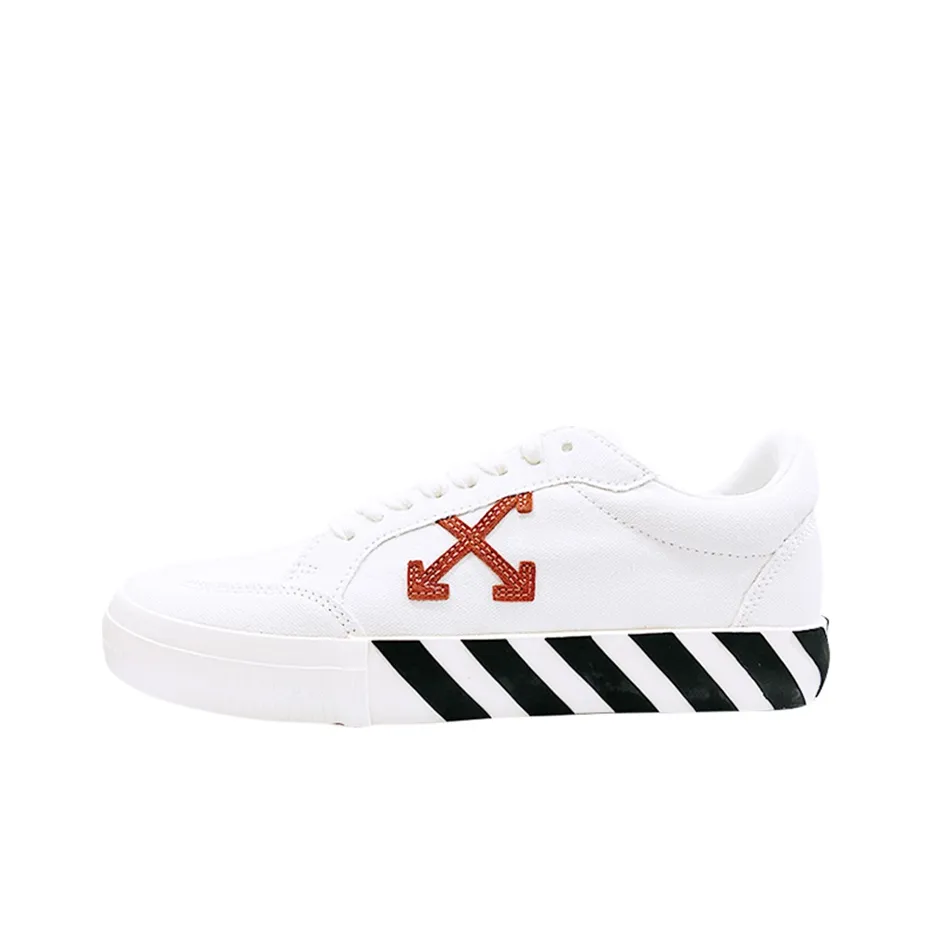 OFF WHITE Vulc Low White Red Arrow