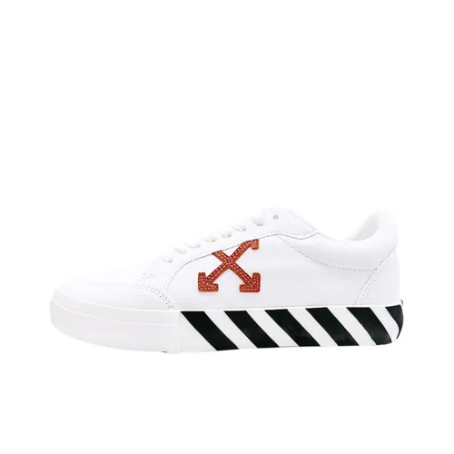 Off Белый Vulcanized Кеды Низкие Мужские