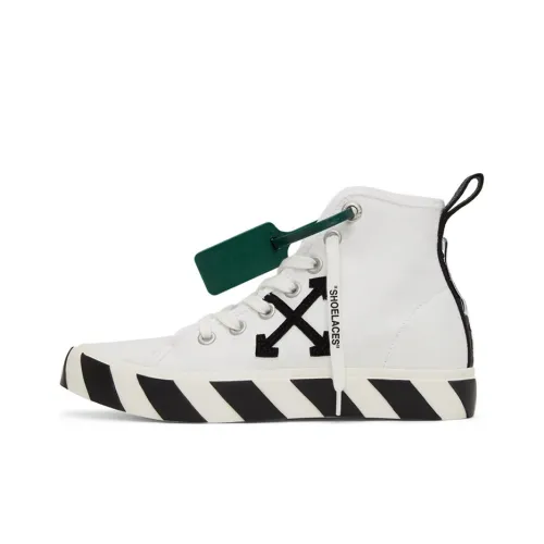 Off Белый Vulcanized Кеды MID Топ Мужские