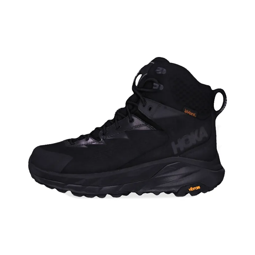 HOKA ONE ONE Kaha Hiking / Trekking Shoes Men High Top Black