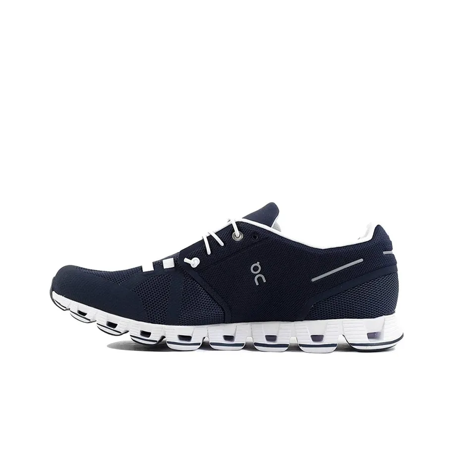 On Cloud In Navy Cloud Low Top Running Shoes Men's Marine Blue
