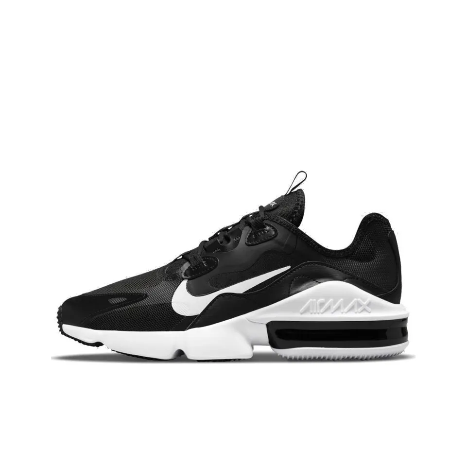 Nike Air Max Infinity 2 Low Топ Беговые кроссовки Мужской Черный белый