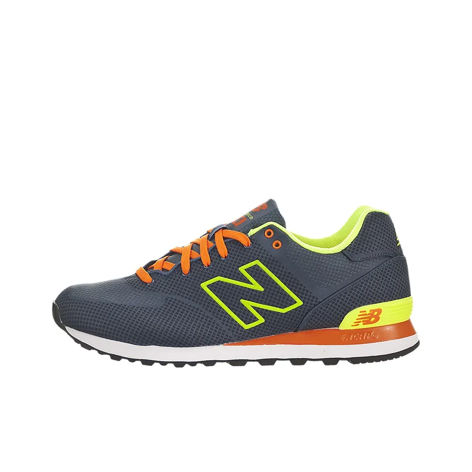 New Balance 574 Woven Low Cut Blue/Yellow