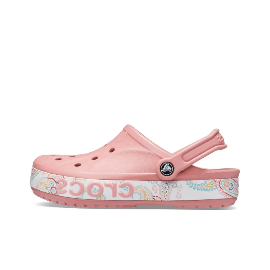 Crocs Bayaband Спортивные сандалии унисекс розовые и белые