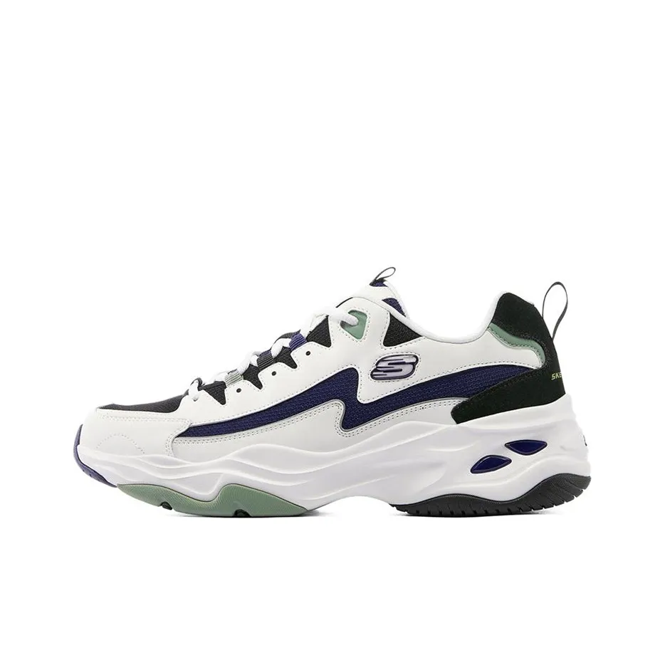 Skechers Knitshorts 'White Blue'