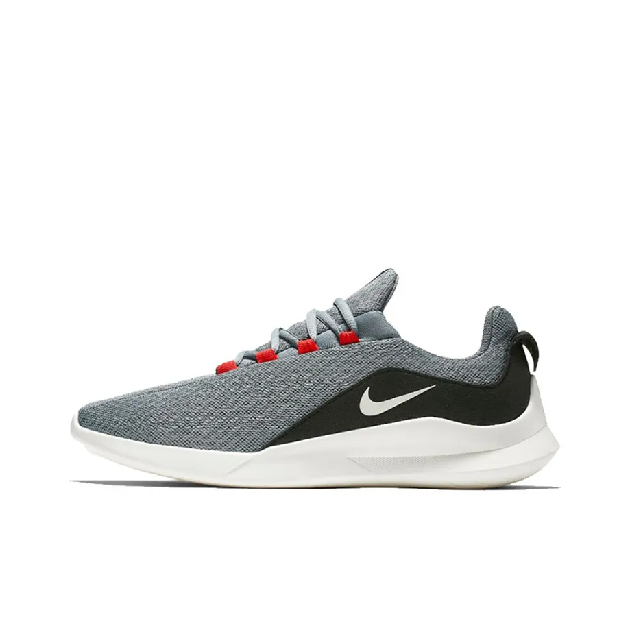 Nike Viale Shock Absorbers Slip-Resistant Abrasion-Resistant Breathable Low-Top Casual Men's Gray Black Найк Viale Shock Absorbers Противоскользящий Устойчивый к истиранию Дышащий Низкий Топ Повседневная Обувь Мужская Серый Черный