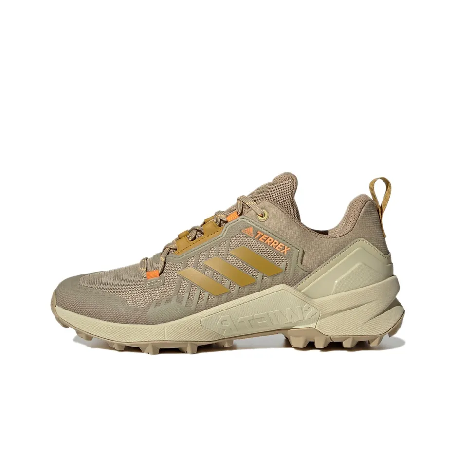 adidas Terrex Swift R3 Устойчивый к истиранию Низкий Топ Casual Мужской Рыжий Коричневый