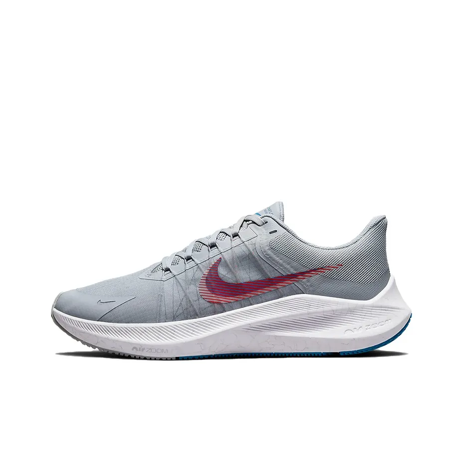 Nike Air Zoom Winflo 8 'Wolf Grey Bright Crimson'