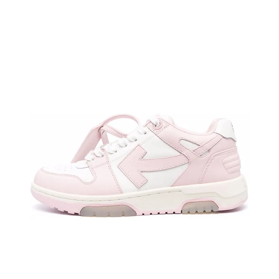 OFF WHITE Out Of Office Low Top Sneaker 'Pink White' Women's