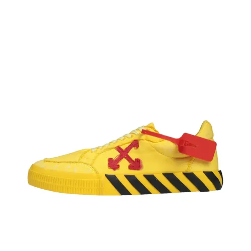 Off Белый Vulcanized Кеды Низкие Мужские