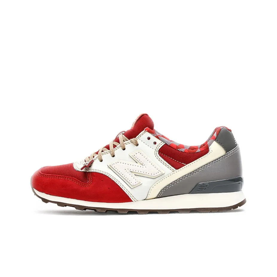 New Balance NB 996 Series Low Топ Марафон Беговые кроссовки Женские Пламя Красный