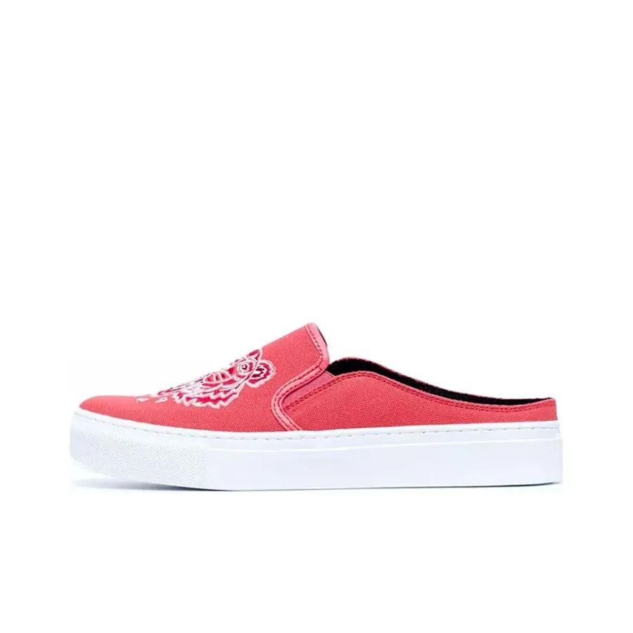KENZO Stylish Skateboarding Shoes Women's Red