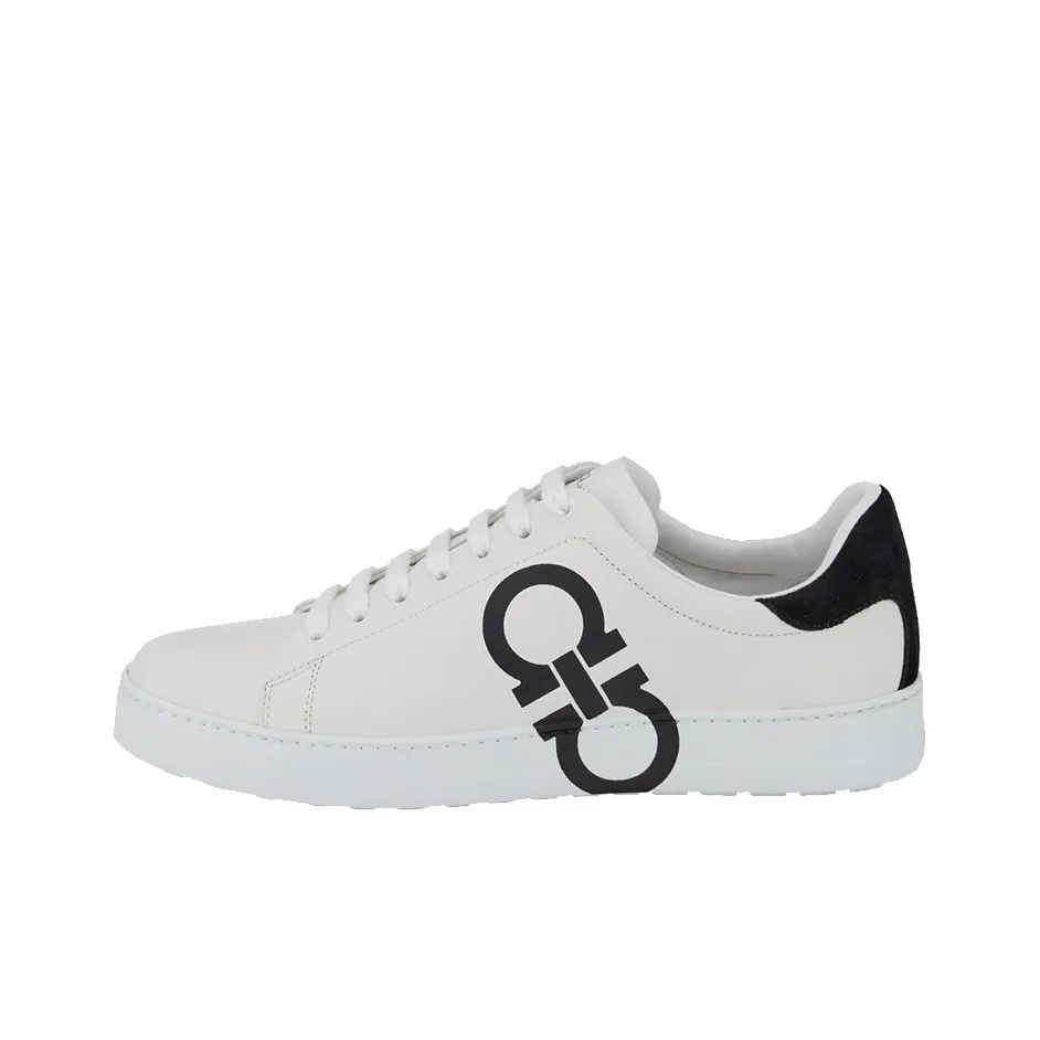 FERRAGAMO Gancini Sneakers White