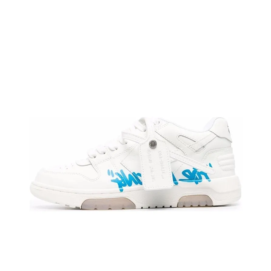 OFF WHITE Out Of Office 'OOO' Low For Walking White Blue Women's