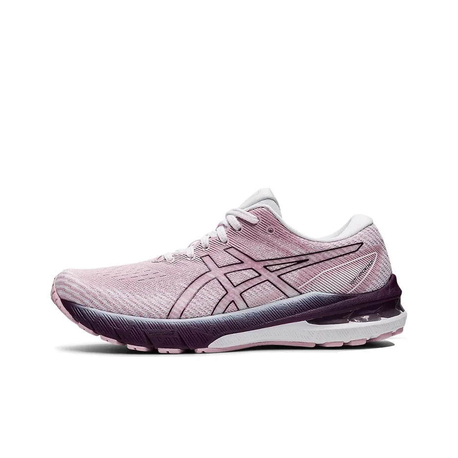 Asics GT 2000 10 Low Топ Беговые кроссовки Женские Розовый D Ширина