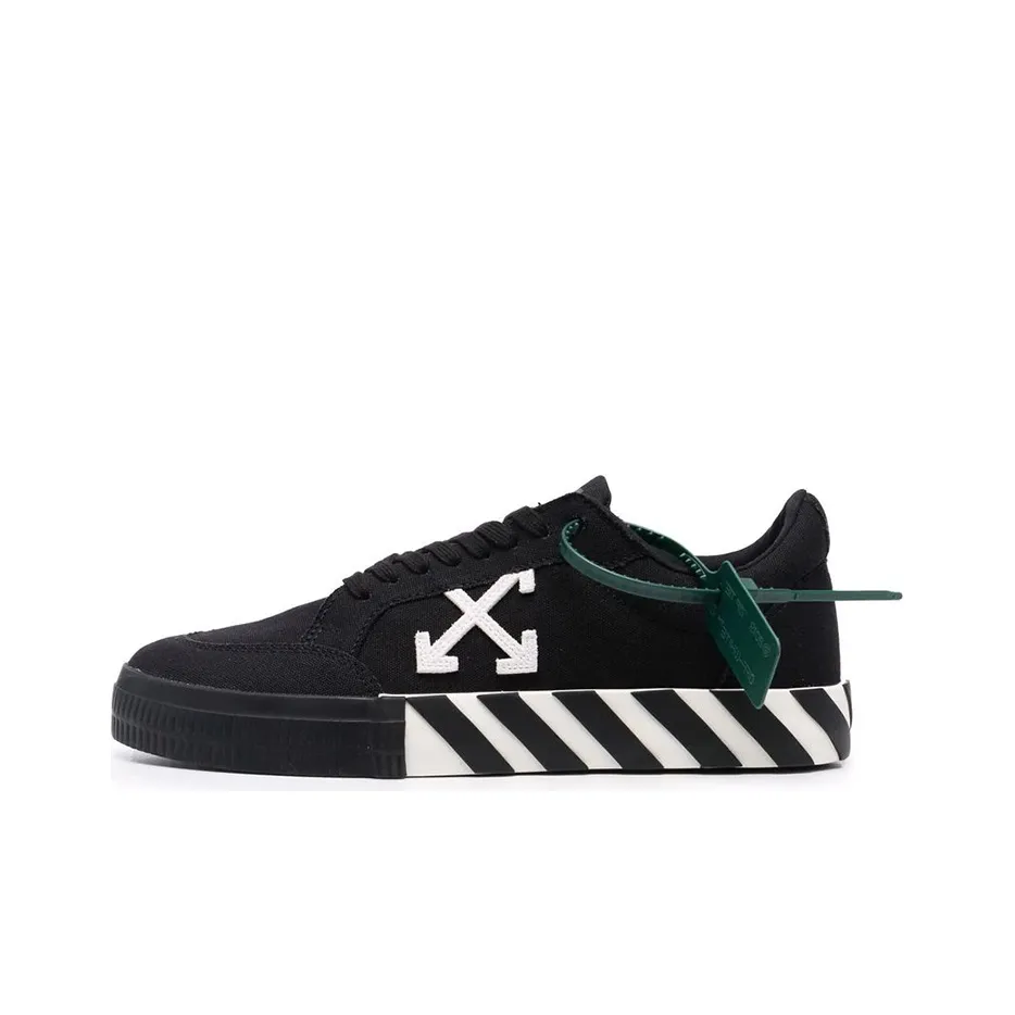 OFF WHITE Vulc Low Canvas Black White