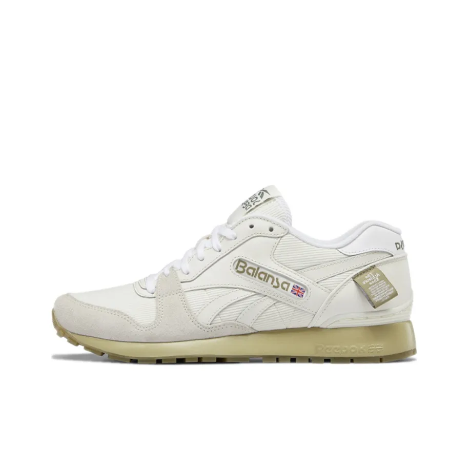 Balansa x Reebok совместный бренд GL6000 Low Топ Casual Унисекс Белый Серый