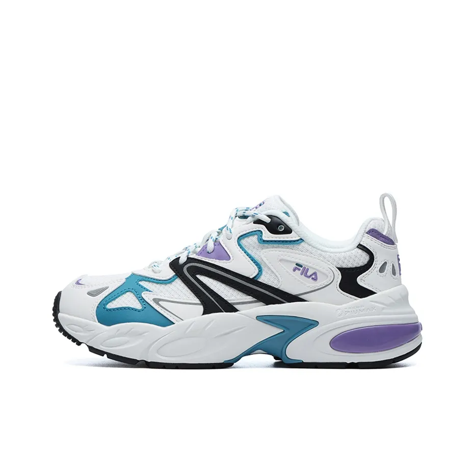 FILA Dolphin Low Top Беговые кроссовки Женские Белые Фиолетовые