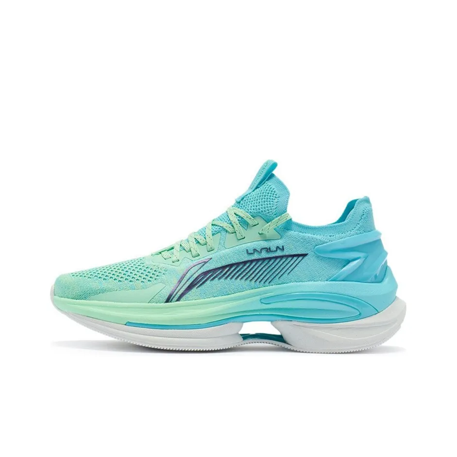 LiNing WuShi 5S 1.0 Cushioning Anti-Slip And Wear-Resistant Low-Top Running Shoes Men's Light Blue