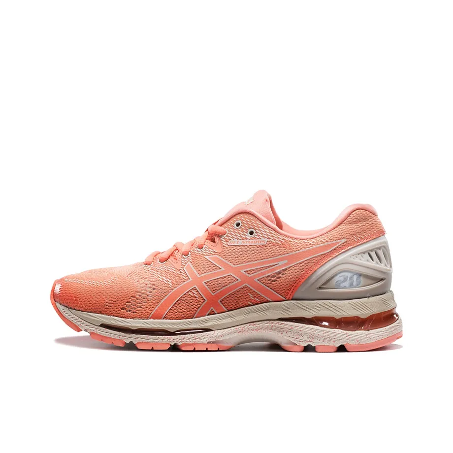 Asics GEL-Nimbus 20 Running Shoes Women's Low-Top Orange Yellow