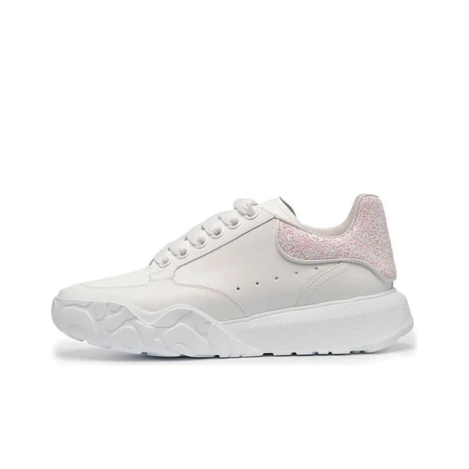 Alexander McQueen Court Low Top Casual Shoes Women's White