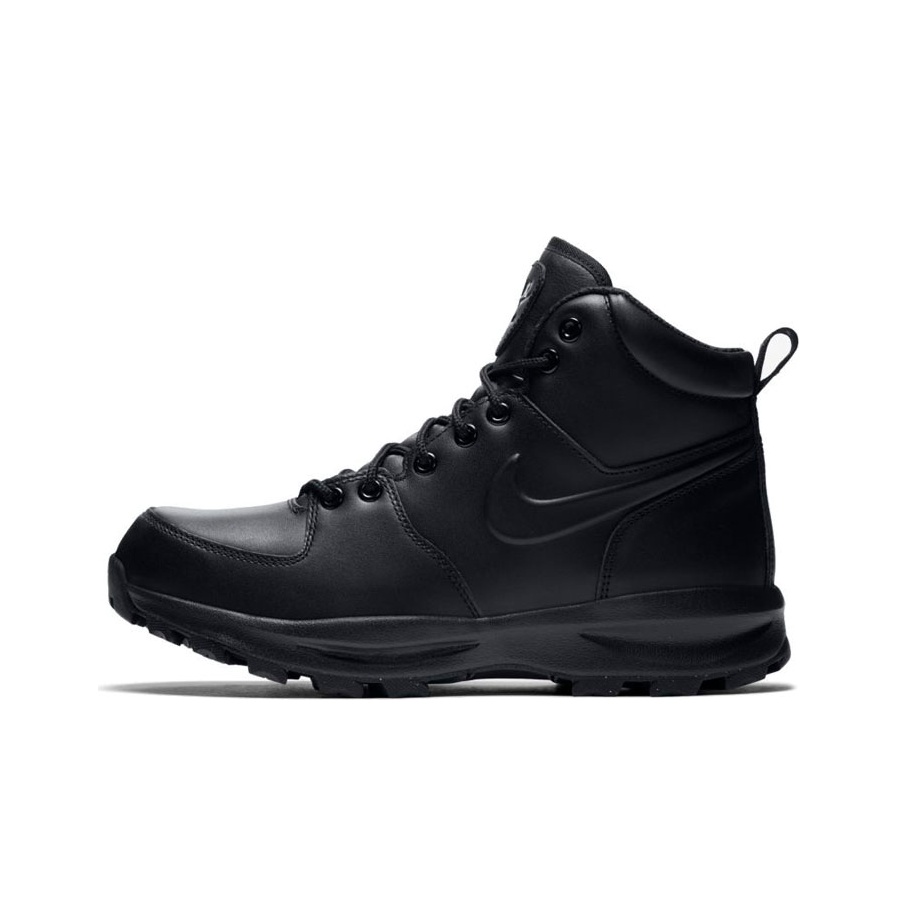 nike black leather work shoes