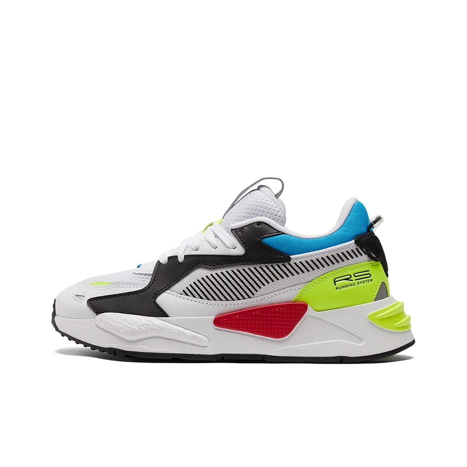 PUMA RS Z Core Low Топ Casual Унисекс Белый Черный Желтый