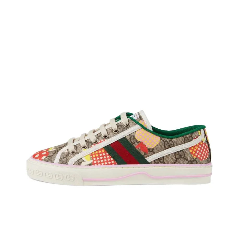 GUCCI Tennis 1977 Canvas Ebony Multicolor Women's